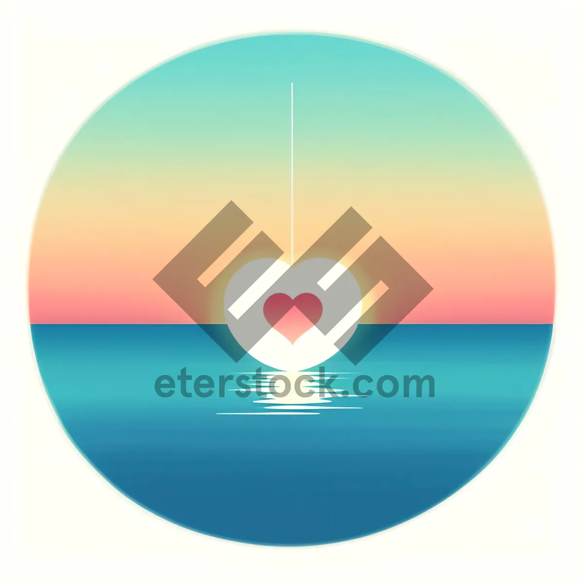 Picture of Vibrant Orange Circle Button Set