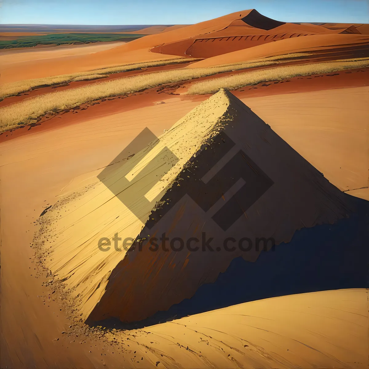 Picture of Moroccan Sand Dune Adventure: Sun-kissed Desert Landscape