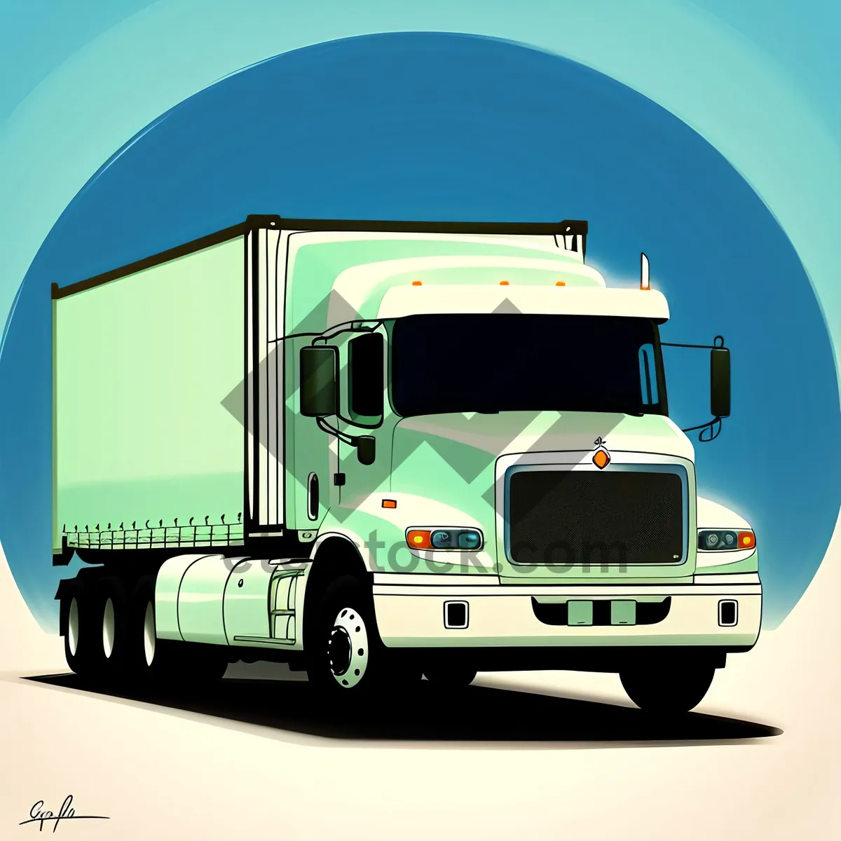 Picture of Highway Hauler: Fast and Reliable Freight Transportation