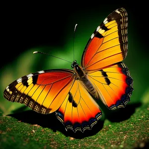 Vibrant Monarch Butterfly on Colorful Flower