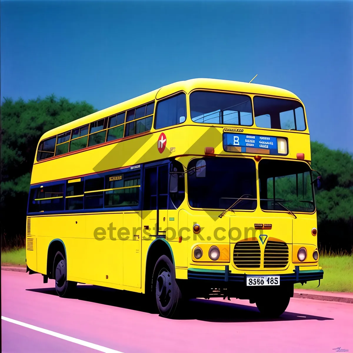 Picture of School Bus: Safe and Reliable Student Transportation
