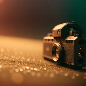 Vintage Reflex Camera - Capturing Classic Moments