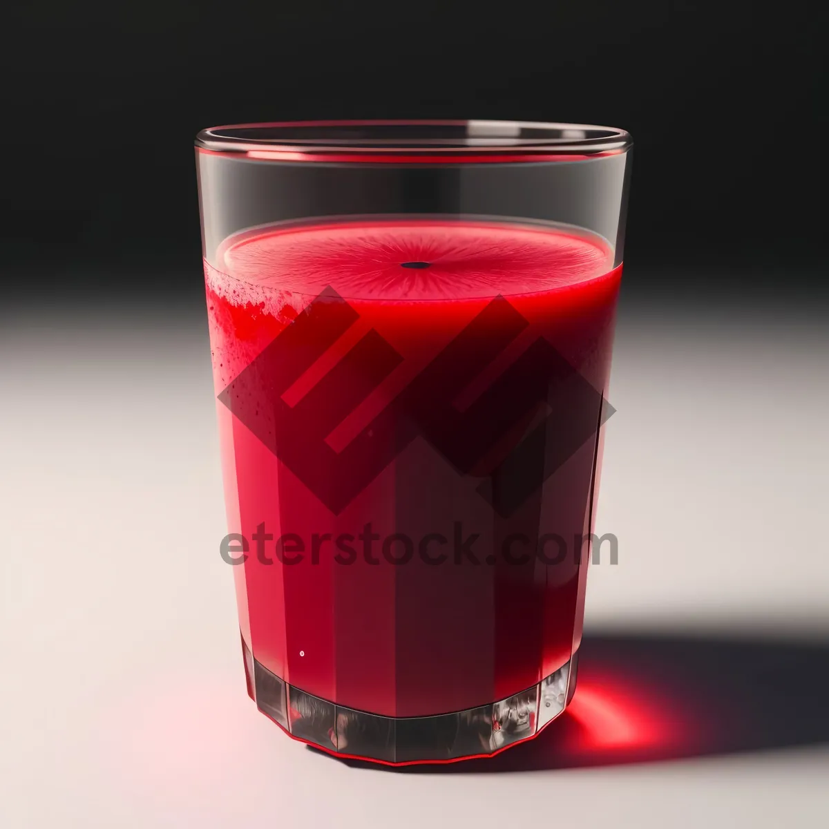 Picture of Refreshing Fruit Cocktail in a Glass