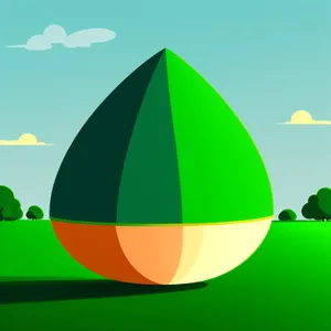 Leafy Eco Icon: Symbolizing Environmental Graphic Design