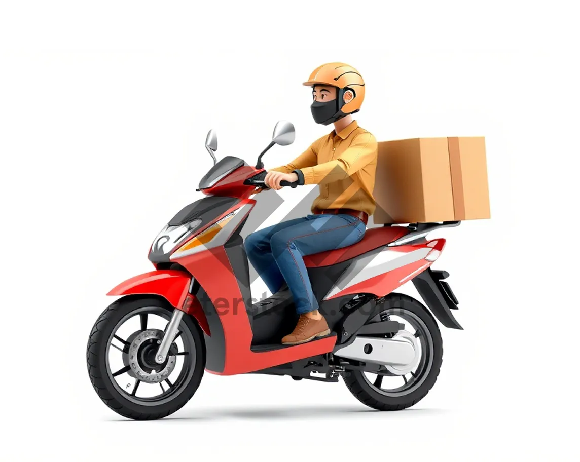 Picture of Speedy Motorcycle Conveyance on Wheels