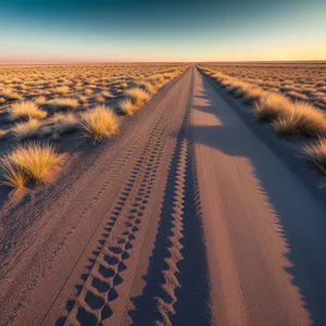 Dune Scape: Road to the Horizon