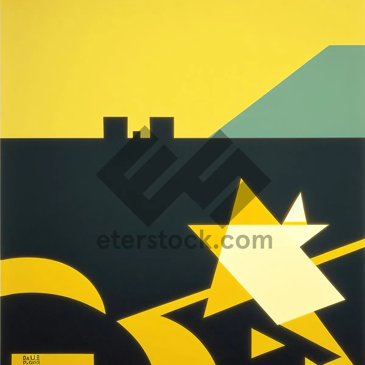 Picture of Design Nation Flag Icon: Graphic Symbol of a Country