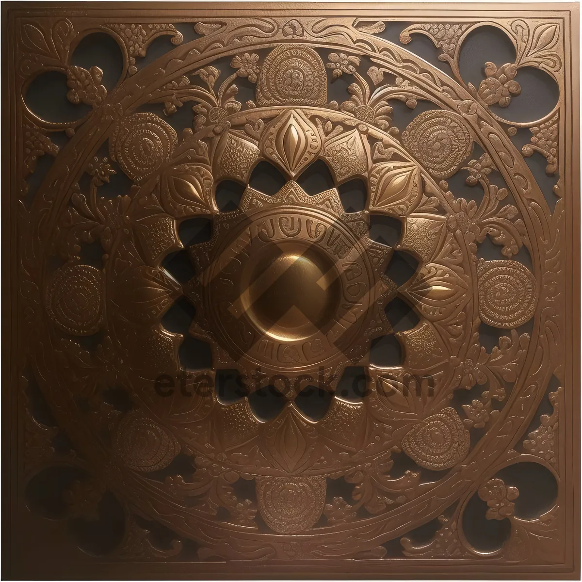 Picture of Gong Shield: Protective Percussion Art Design