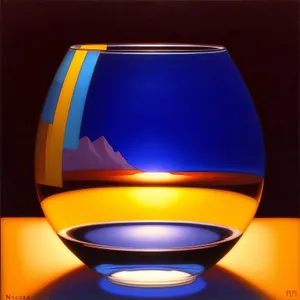 Bowl of Wine in Glass