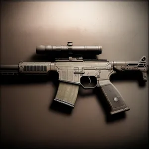 Modern Assault Rifle: Advanced Firearm for Combat