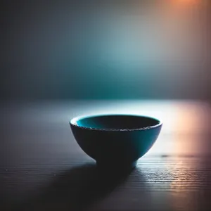 Hot Black Tea in Japanese Soup Bowl