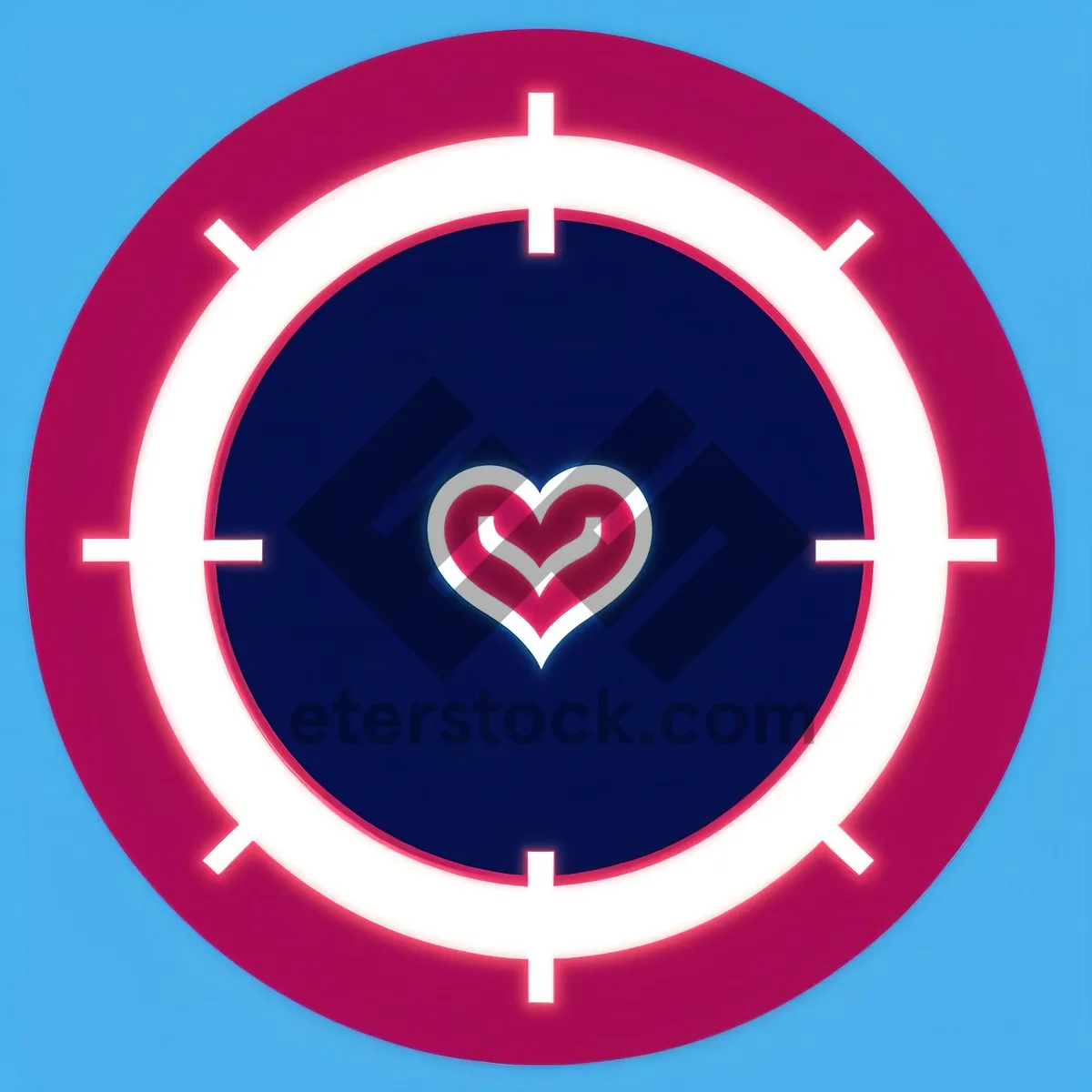 Picture of Glossy Round Web Button Icon