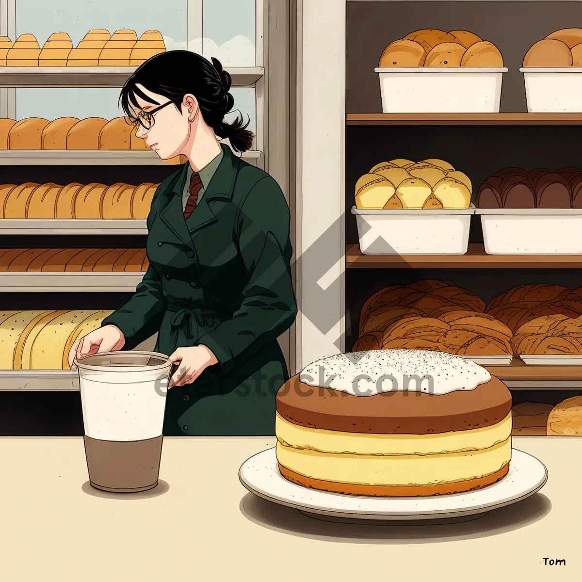 Picture of Bakery Shop: A Delicious Breakfast Place