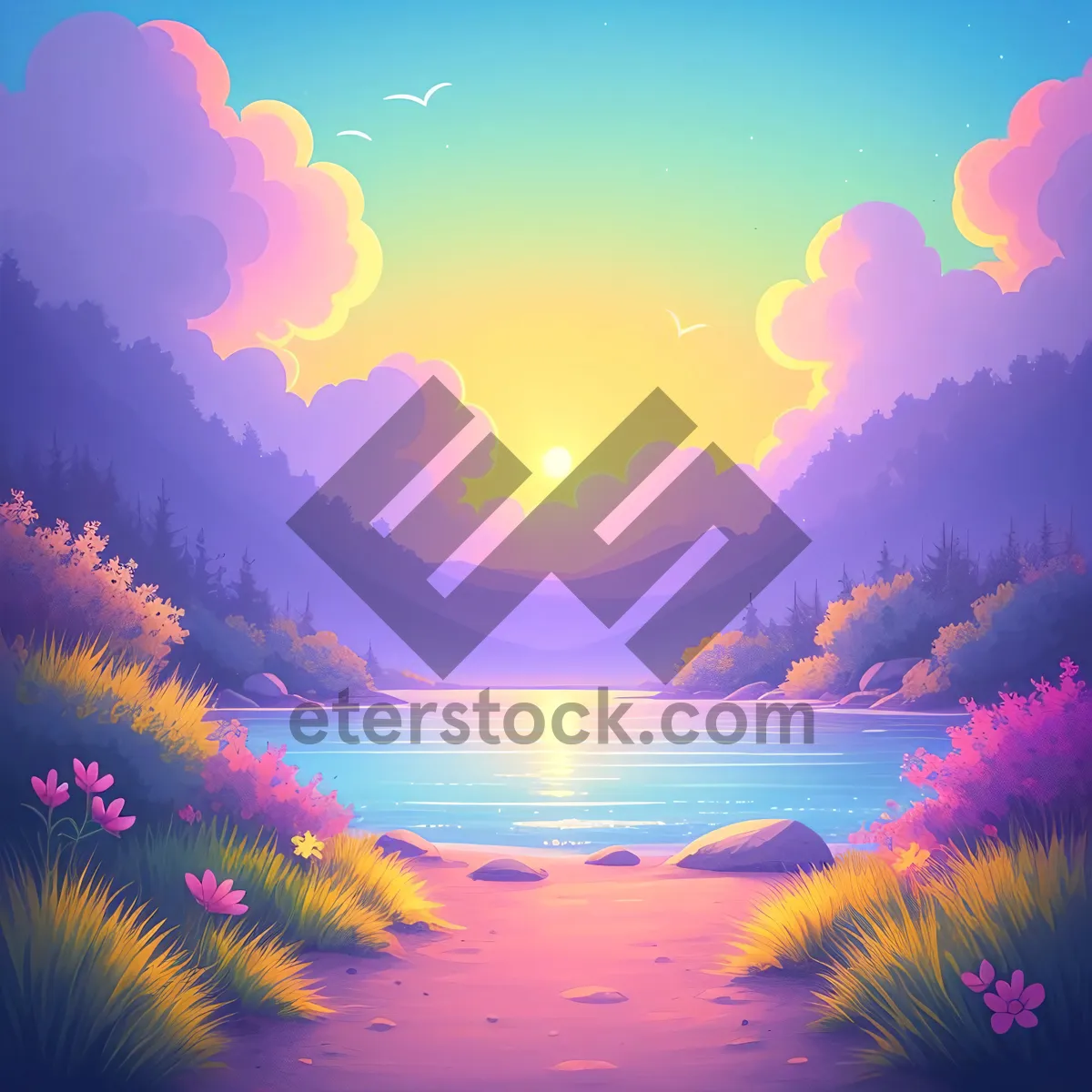 Picture of Starry Night: A Bright and Beautiful Sky