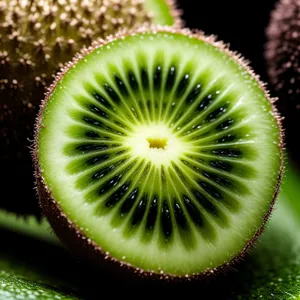 Fresh and Juicy Kiwi Slice, Packed with Vitamins