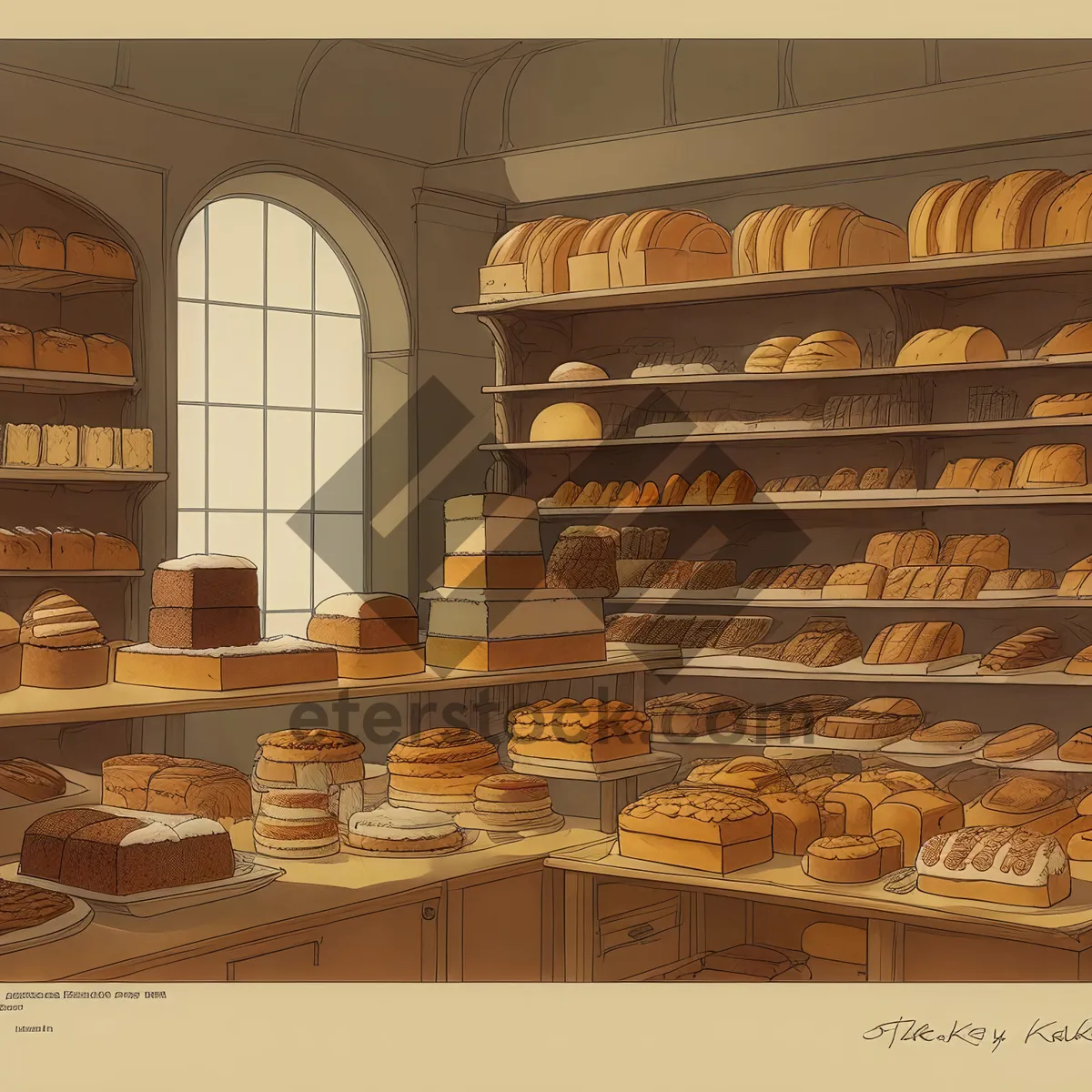 Picture of Bakery Delights - Freshly Baked Morning Pastries