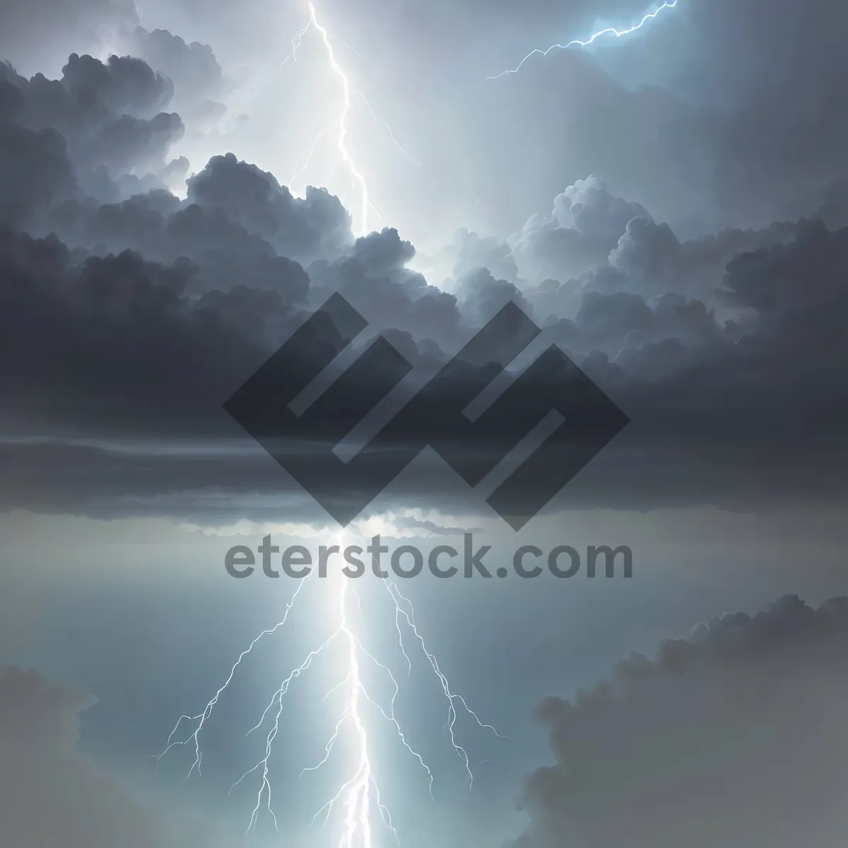 Picture of Stormy Sky Illuminated by Celestial Lightning