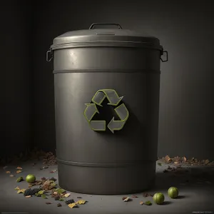 Metal Container Bucket: A Versatile Storage Solution.