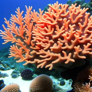 Breathtaking Coral Reef: Exquisite Beauty of Underwater Diversity