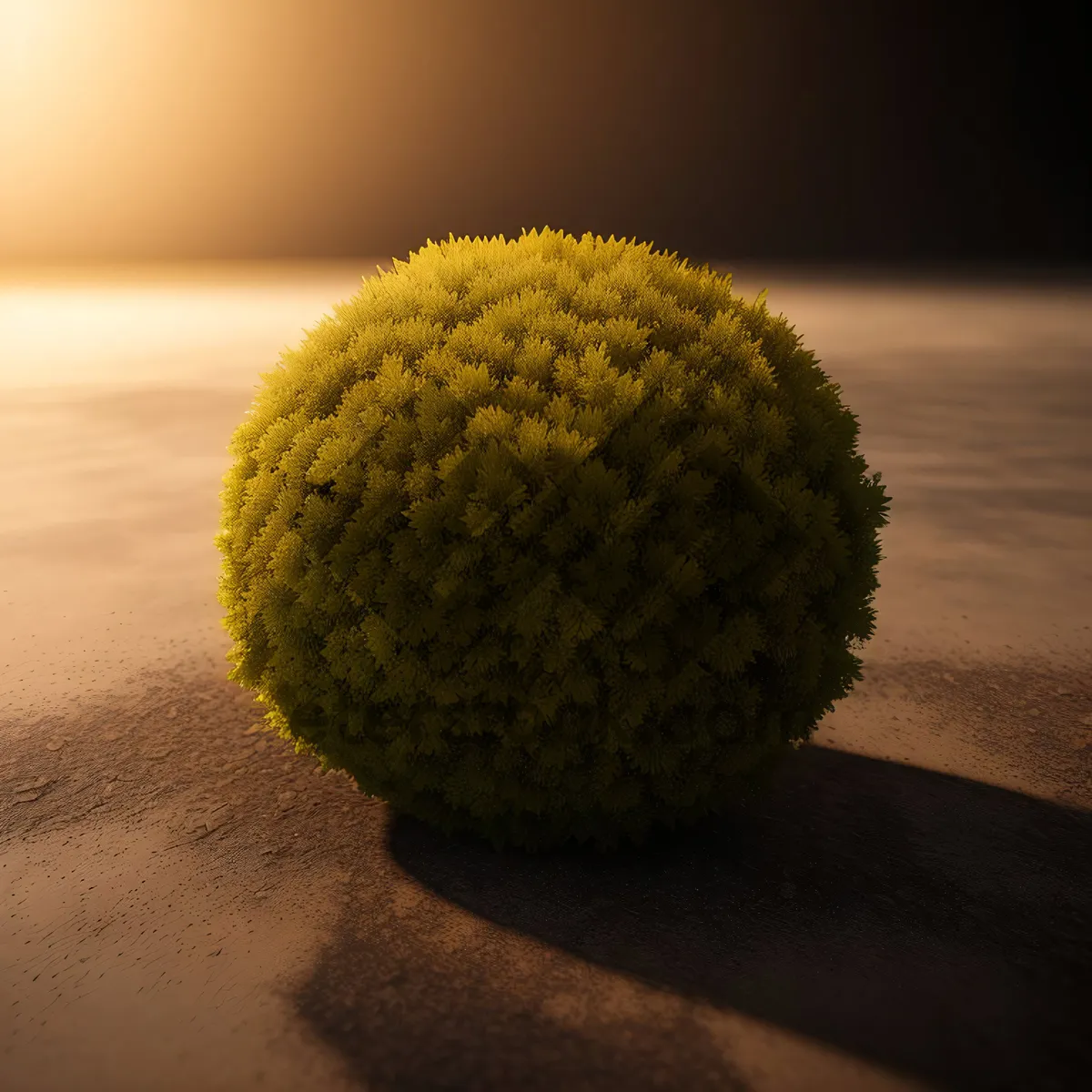 Picture of Closeup of Tennis Ball on Grass