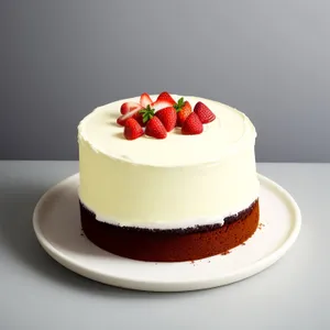 Delicious Strawberry Cream Cake with Fresh Berries