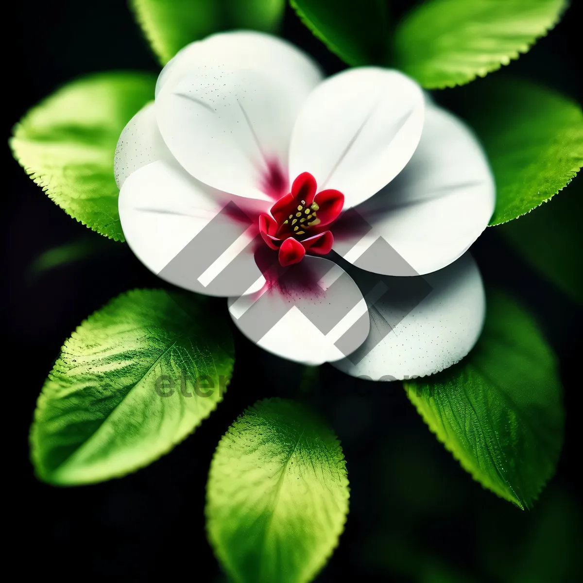 Picture of Pink Periwinkle Blossom - Fresh Floral Garden Beauty