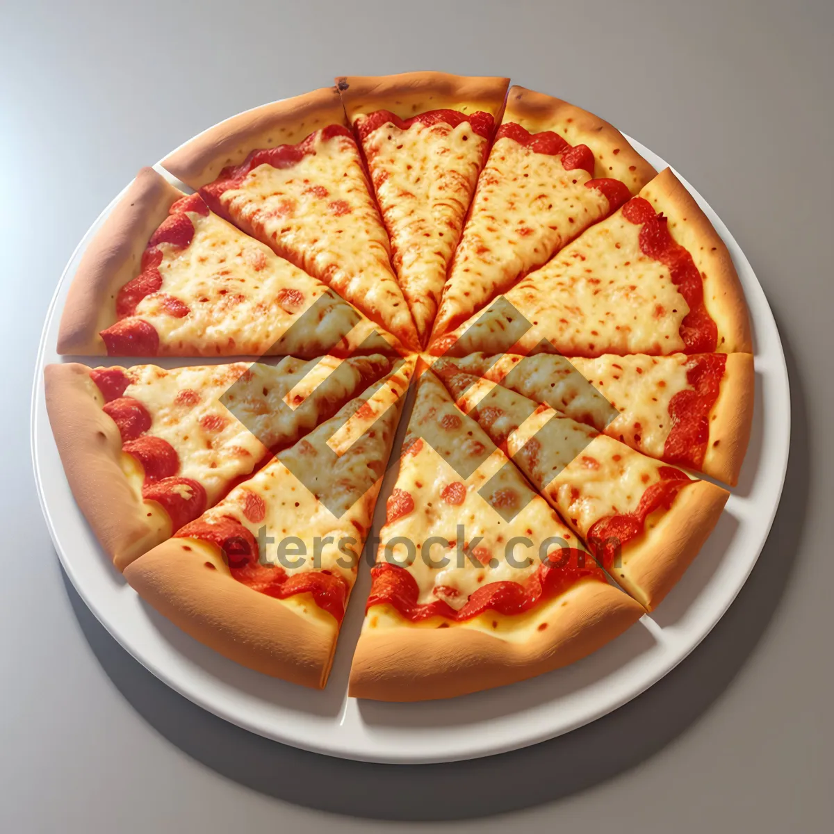 Picture of Delicious Citrus Cheese Pizza Slice