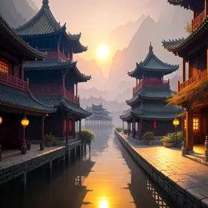 Ancient Chinese Pagoda: A Majestic Shrine of China
