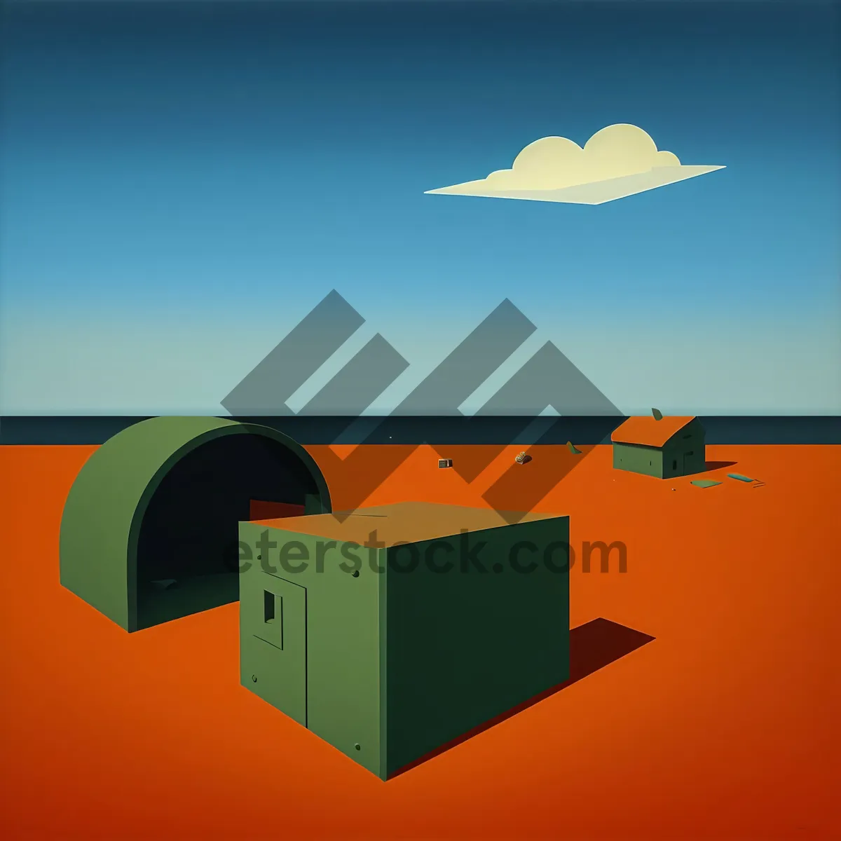 Picture of Iconic Home Chimney Design