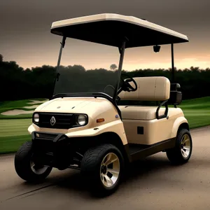 Sporty Wheels on the Road: Golf Car