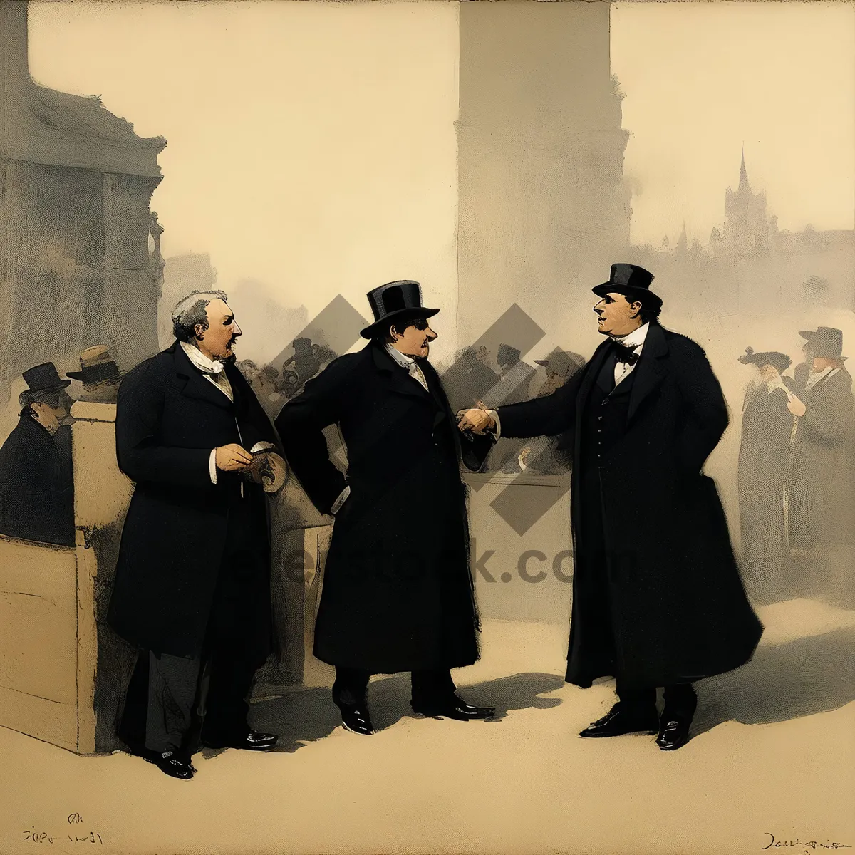 Picture of Corporate Executive Team Meeting in Office for Success Strategy