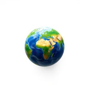 Global Space Map Icon Globe Design