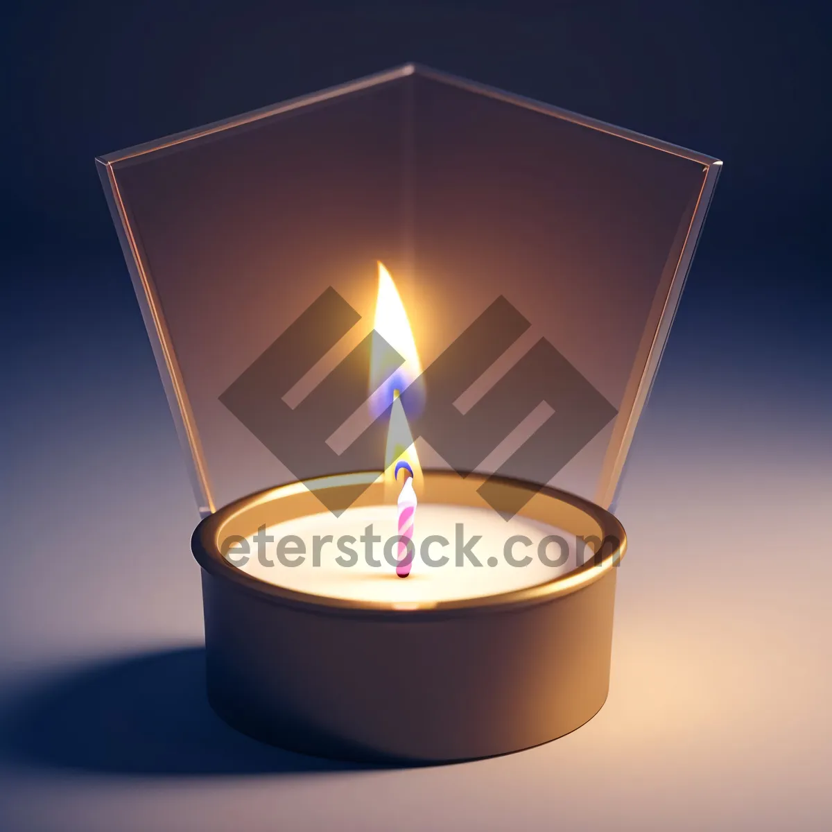 Picture of Flaming Glow: Illuminating Celebration Candle