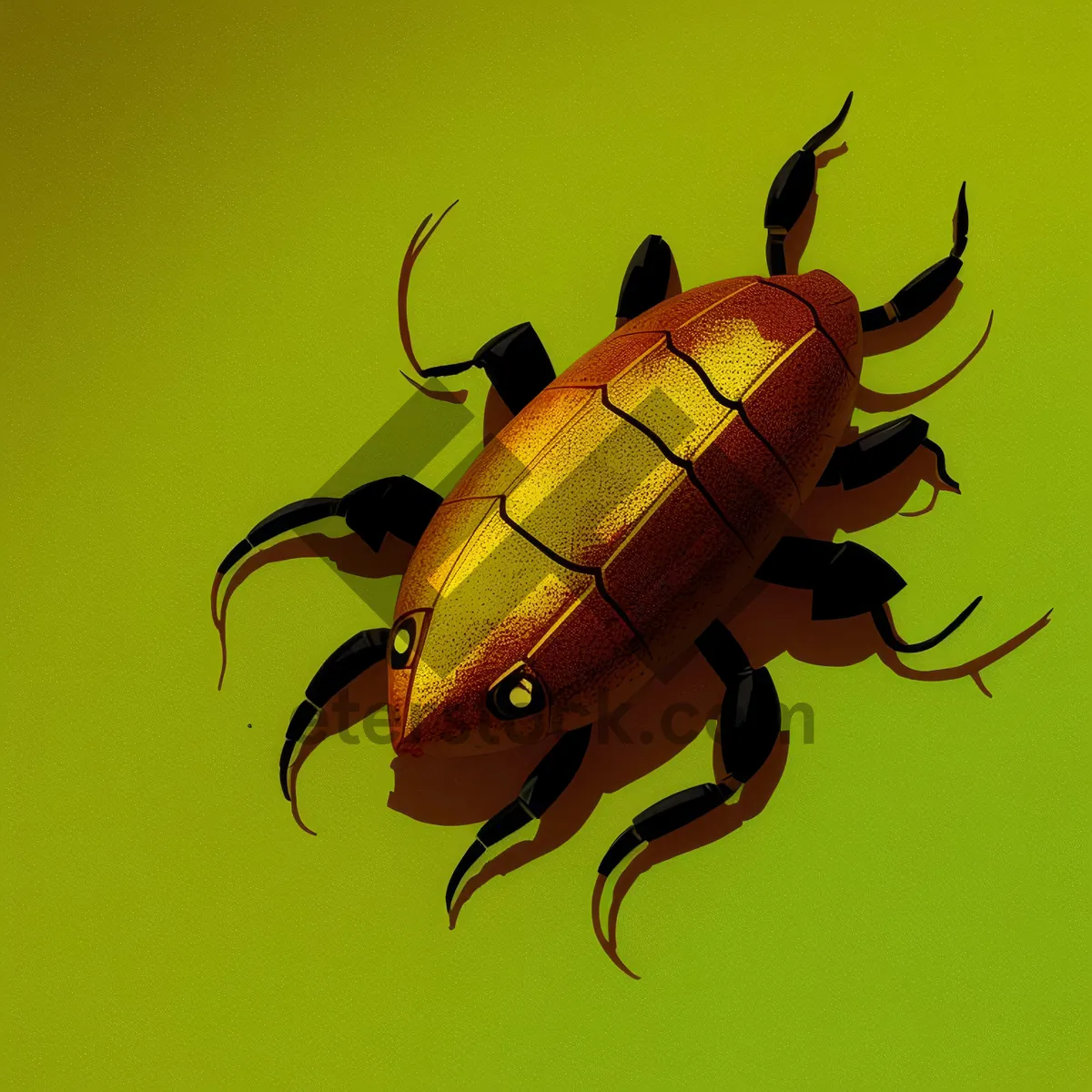 Picture of Ladybug on Leaf: Insect Close-up