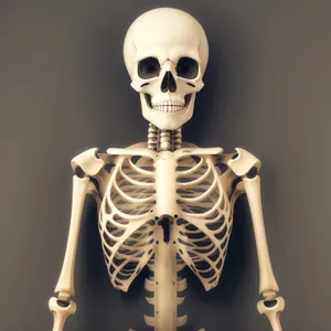 Spooky 3D Skull Sculpture - Bone-chilling Horror Figure