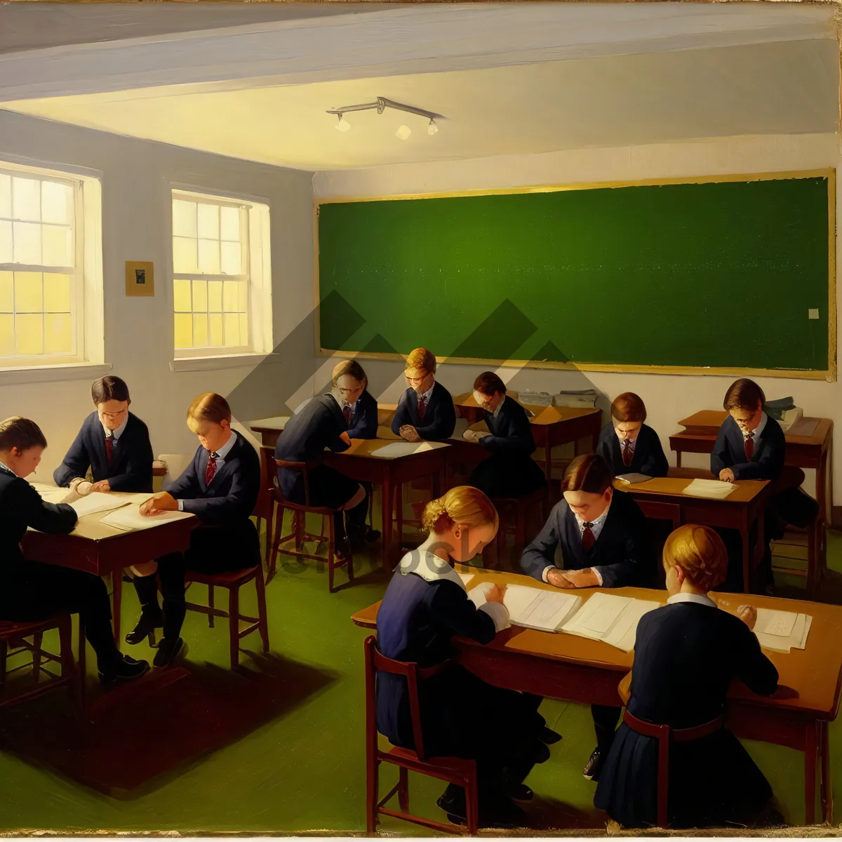 Picture of Professional Meeting in a Classroom