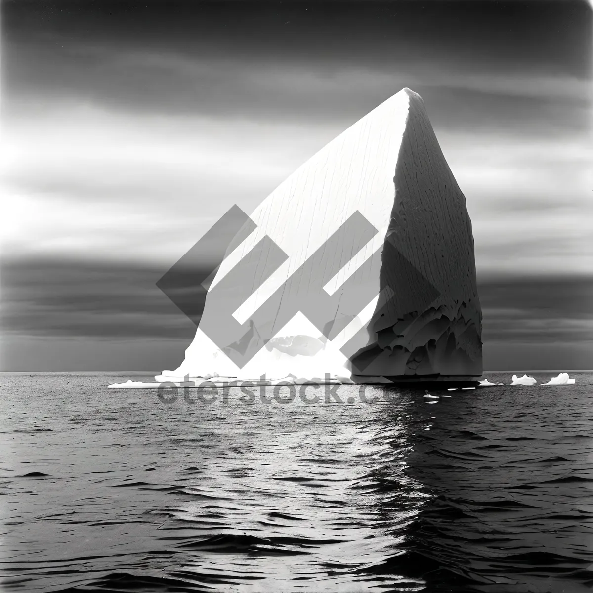 Picture of Sailboat gliding across the serene ocean