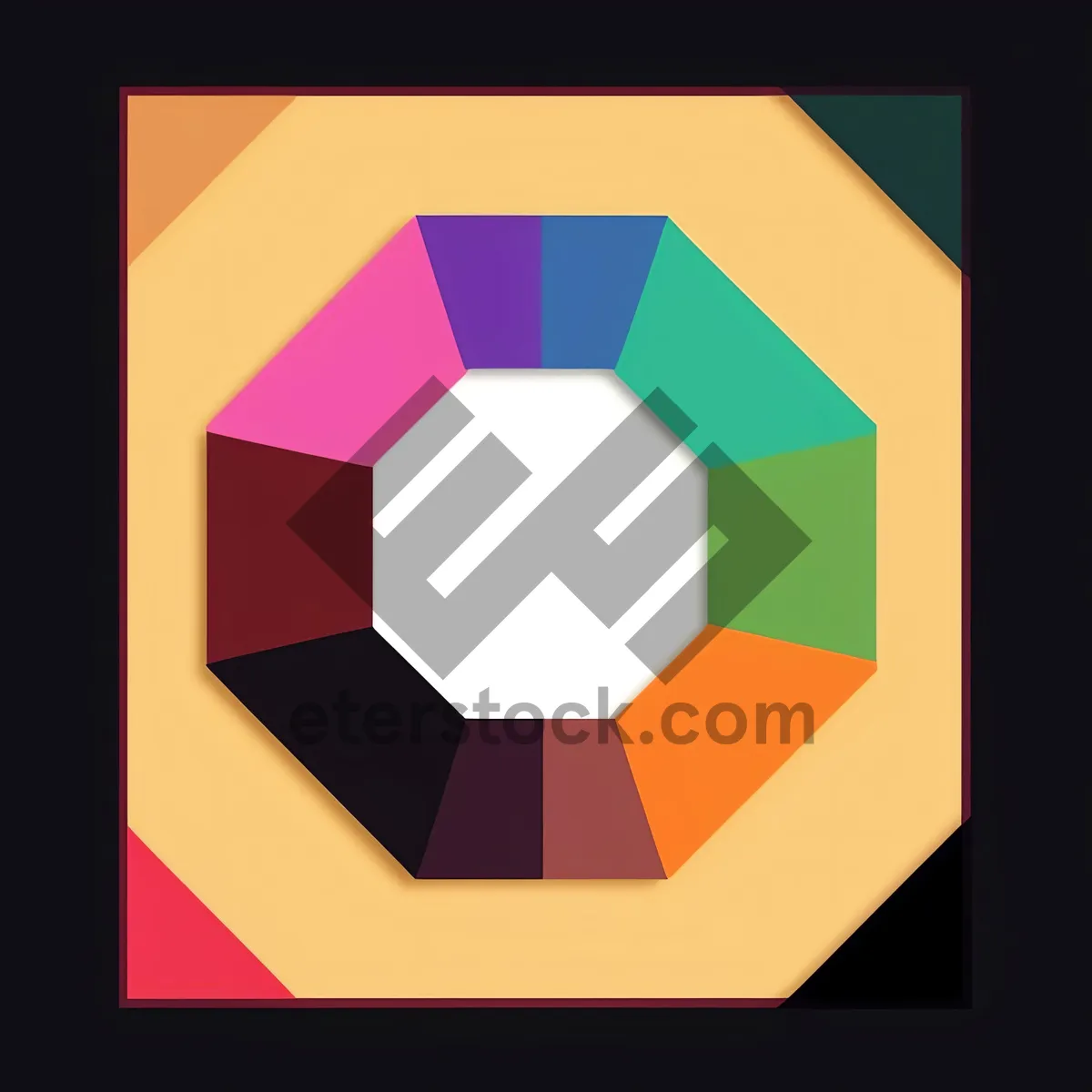 Picture of Blank Square 3D Design Box Icon