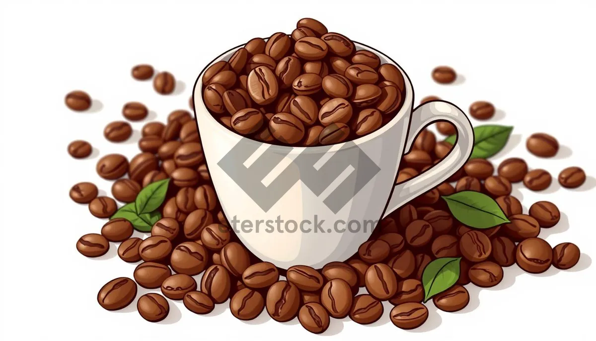 Picture of Delicious Breakfast Coffee Mug with Nut Mix