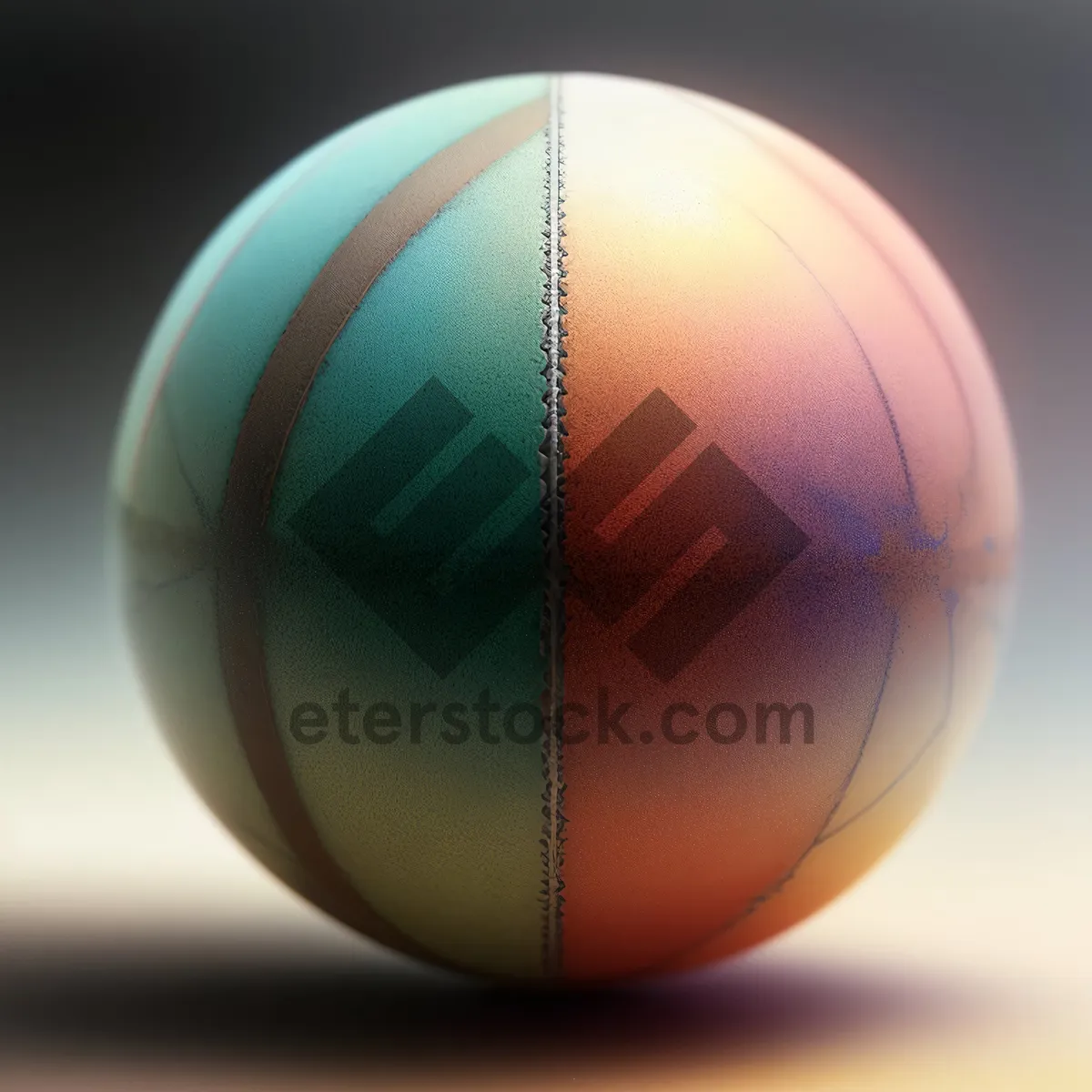 Picture of Round Globe Croquet Ball for Sports Competition