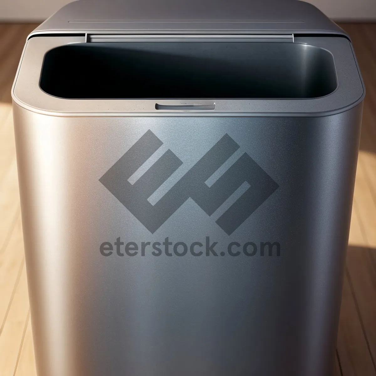 Picture of Plastic Shredder in Container Bin: Efficient Device