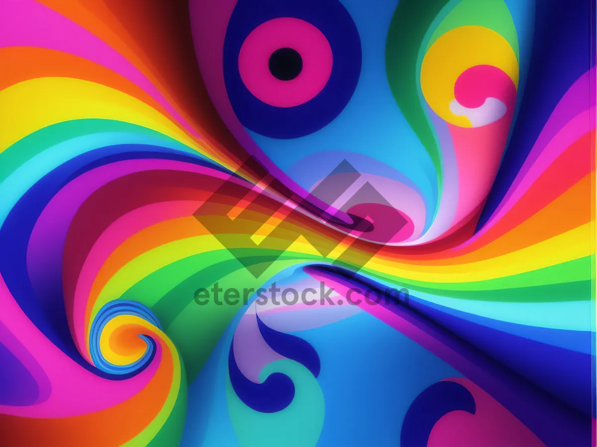 Picture of Colorful Abstract Graphic Design Wallpaper with Creative Texture