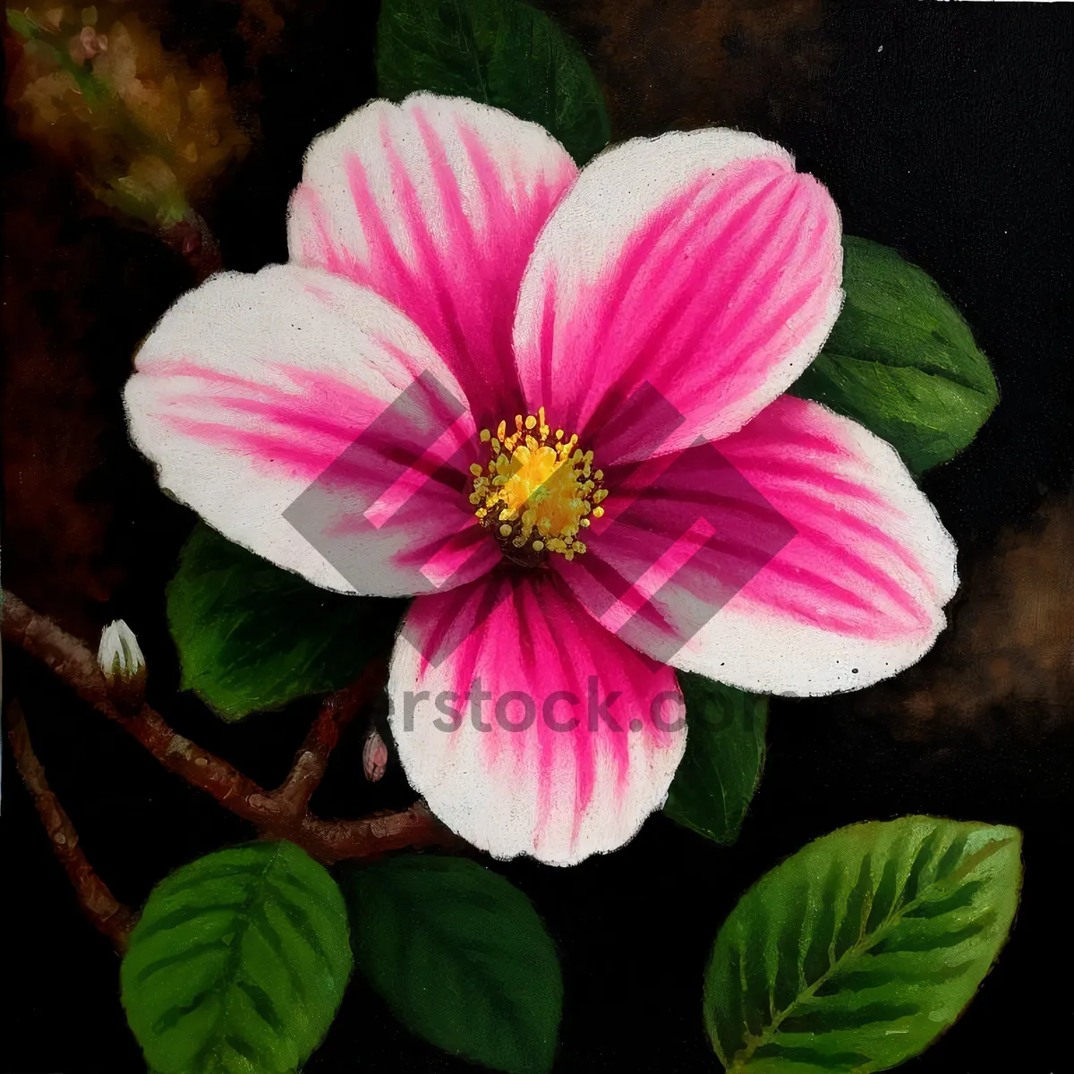 Picture of Pink Blossom in a Summer Garden