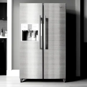 Modern 3D Sliding Door Refrigerator for Stylish Homes