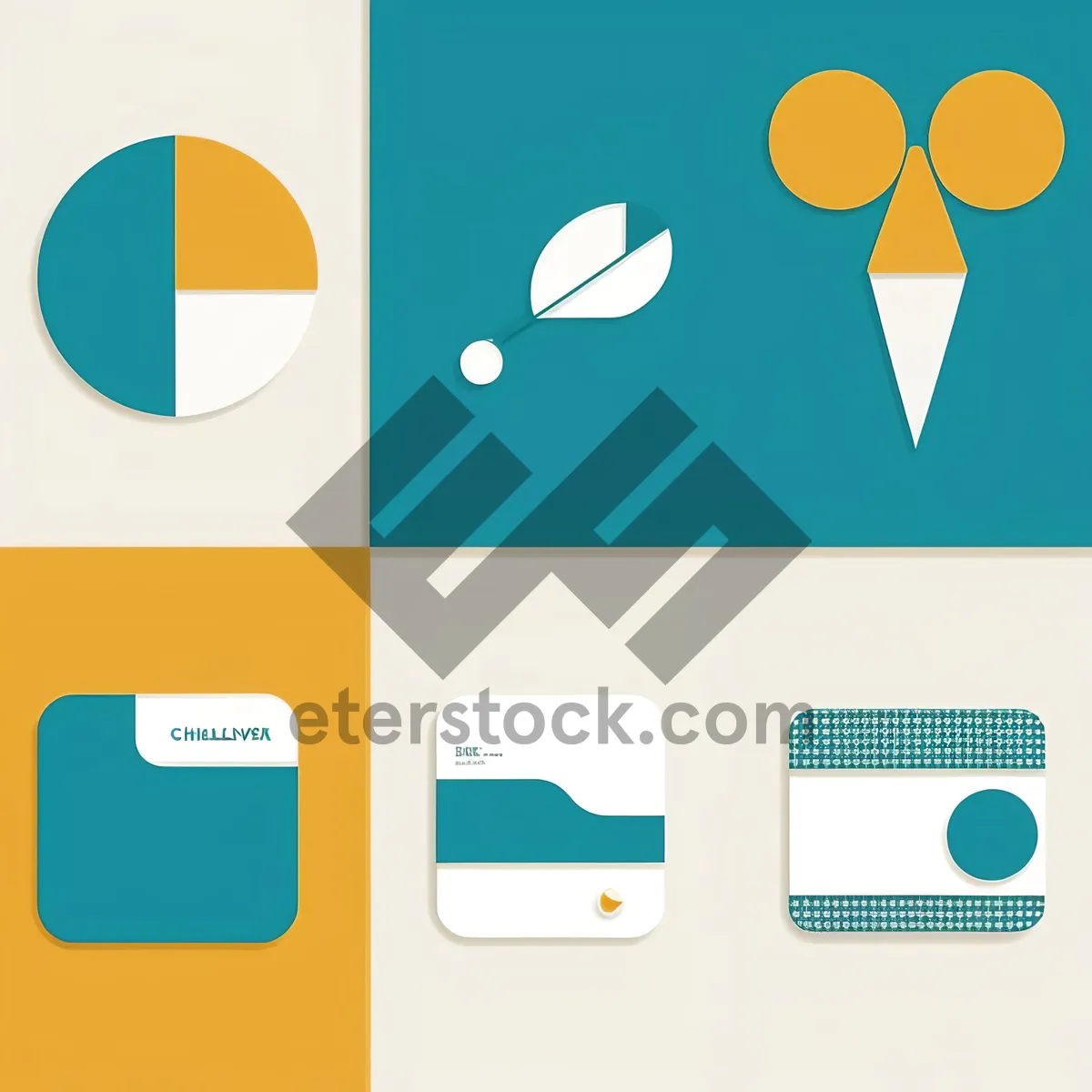 Picture of Design Icon Set: Paper Box Packaging Software Templates