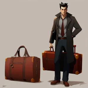 Professional Businessman with Briefcase