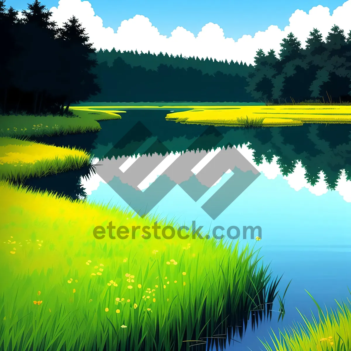 Picture of Serenity in Nature's Canvas