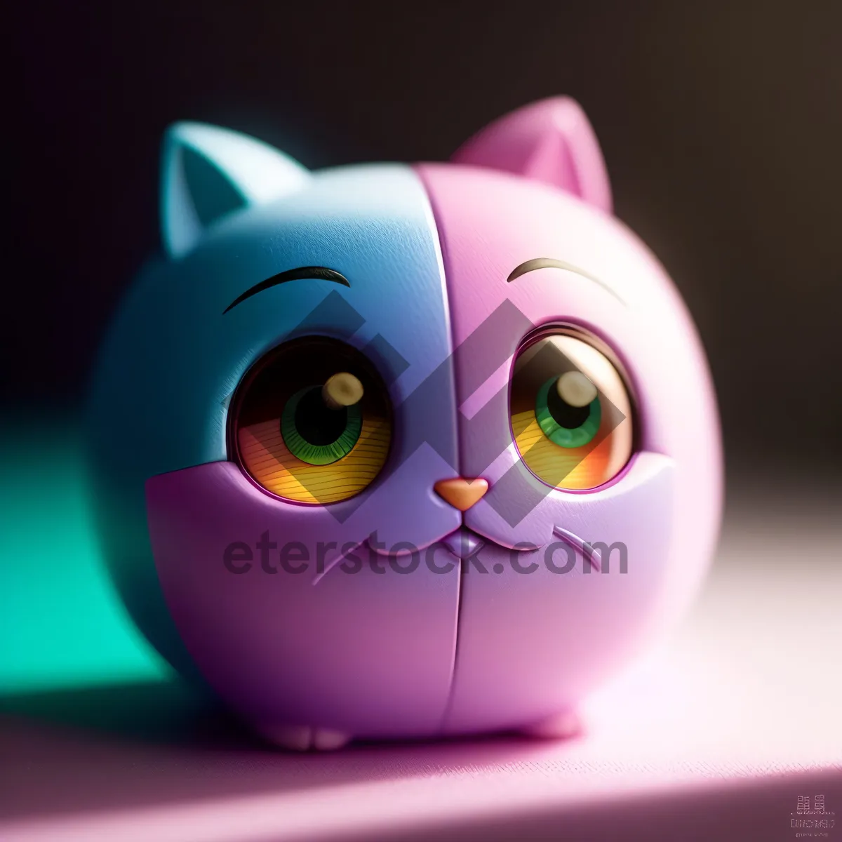 Picture of Pink Cartoon Piggy Bank Toy - Savings Finance Investment
