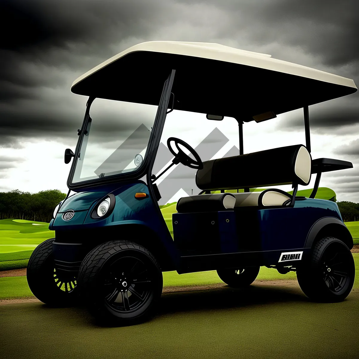 Picture of Golf Cart: Speedy Motorized Golf Equipment