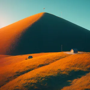 Golden Dunes - Majestic Desert Landscape in Morocco